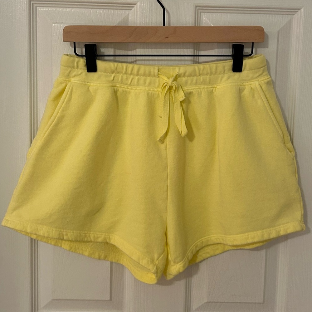 Joie Yellow Sweat Shorts for Women